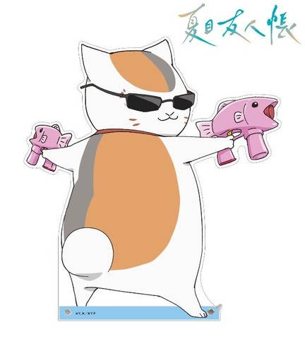 TVアニメ『夏目友人帳』「描き下ろし ニャンコ先生 シャボン玉ver. 超特大アクリルパネル」（C）緑川ゆき・白泉社／「夏目友人帳」製作委員会