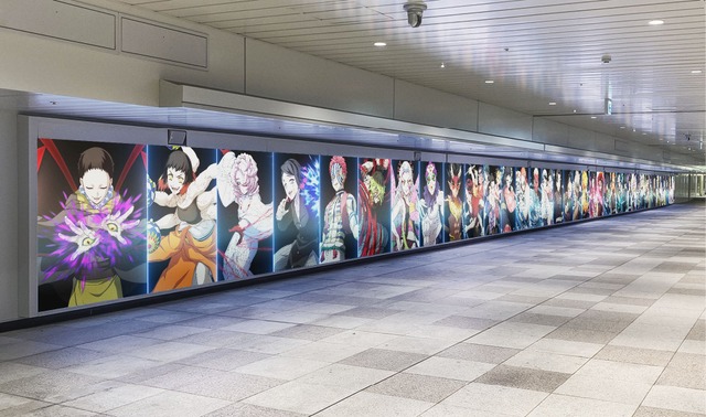 『鬼滅の刃 ヒノカミ血風譚2』JR新宿駅：東西自由通路