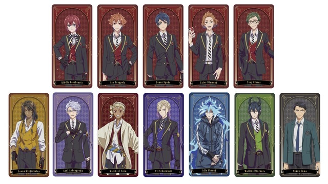 『ディズニー ツイステッドワンダーランド』アニメ化記念グッズ「アニメカードコレクション」（C）Disney