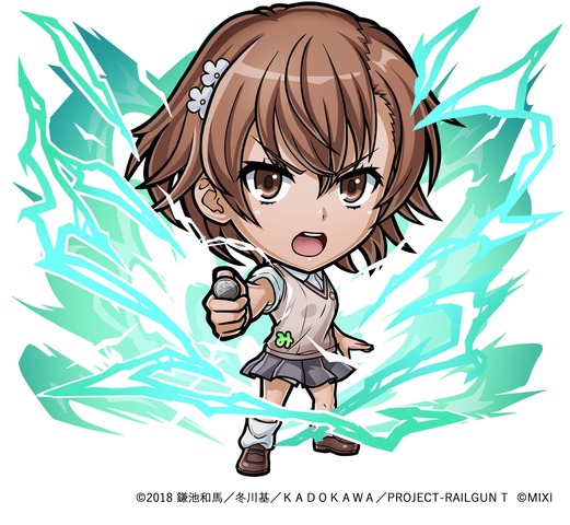 木属性 ★6　御坂美琴（進化後）CV：佐藤利奈