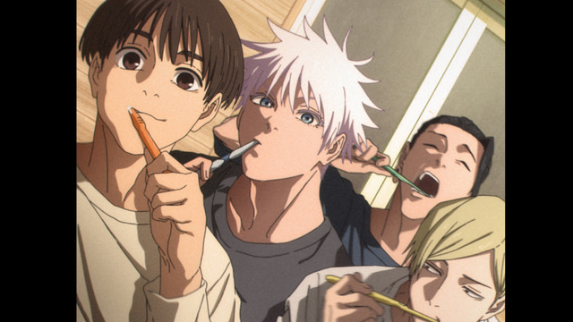 『劇場版総集編 呪術廻戦 懐玉・玉折』Blu-ray・DVD エンディングイラスト（C）芥見下々／集英社・呪術廻戦製作委員会