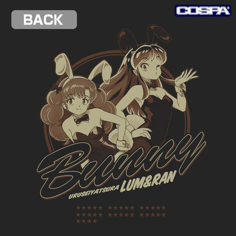 TVアニメ『うる星やつら』「バニーガール ラム＆ラン ジップパーカー　BLACK」（C）高橋留美子・小学館／アニメ「うる星やつら」製作委員会