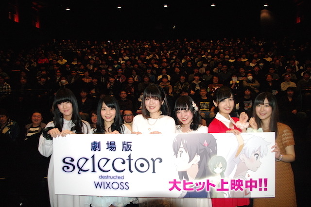 「selector destructed WIXOSS」初日舞台挨拶「自信を持ってお届けできる作品です！」と加隈亜衣