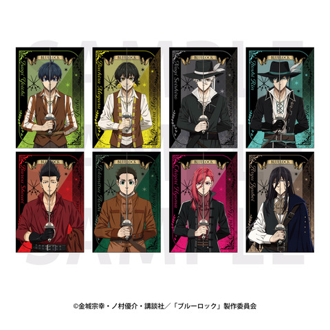 TVアニメ『ブルーロック』三銃士コンセプト　購入特典「オリジナルポストカード」（C）金城宗幸・ノ村優介・講談社／「ブルーロック」製作委員会