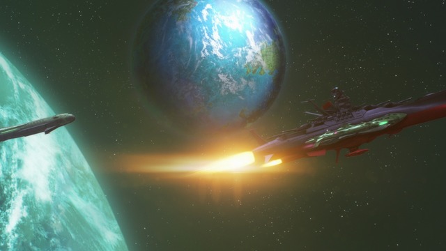 『ヤマトよ永遠に REBEL3199  第四章 水色の乙女』場面カット