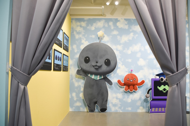 展覧会『教育番組 もっと！げんじつポップアップ』の様子