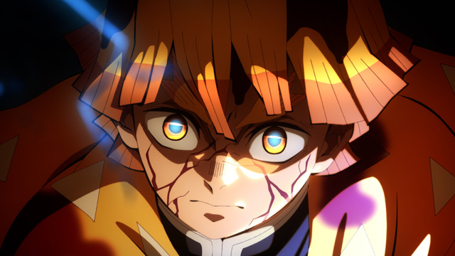 『劇場版「鬼滅の刃」無限城編 第一章 猗窩座再来』キャラクターCM［我妻善逸］場面カット