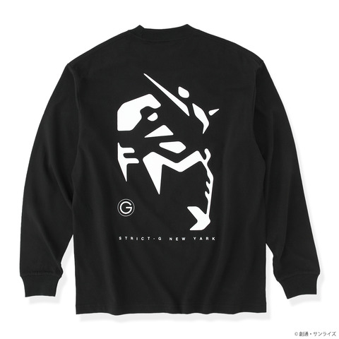 STRICT-G NEW YARK『機動戦士ガンダム』ロングスリーブTシャツ NEWYARKロゴ