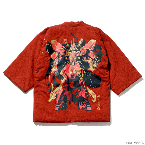 STRICT-G JAPAN 宮田織物『機動戦士ガンダム 逆襲のシャア』半纏　サザビー（レッド）