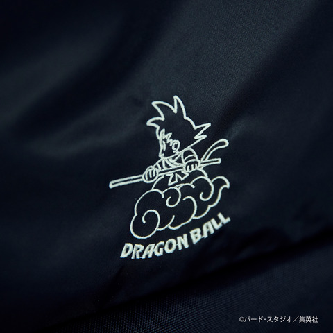 【RofJ】×COLEMAN『DRAGON BALL』WALKER33 BACKPACK BK #1孫悟空 刺繍デザインイメージ
