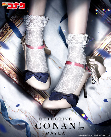 「名探偵コナン アイコニック シューズ オブジェ パンプス」怪盗キッド[WH]