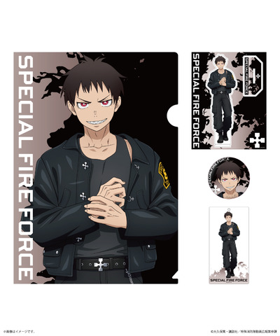 TVアニメ『炎炎ノ消防隊 参ノ章』BLACK COLLECTION by ZOZOTOWN グッズセット（シンラ）