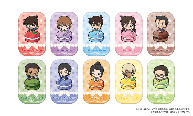 長方形型缶バッジ（全10種）