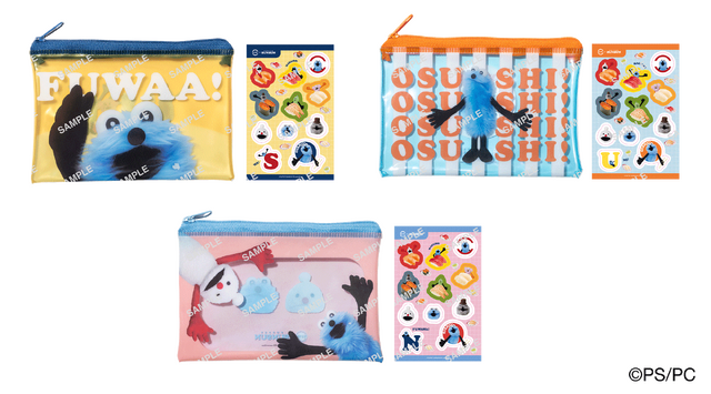 コラボ限定クリアポーチ＆シール