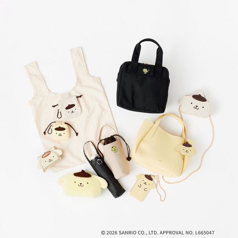 「ポムポムプリン × index」コラボアイテム