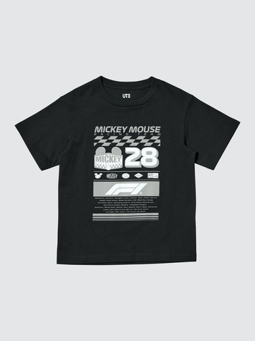 「Disney x Formula 1 UT」KIDS　カラー：09 BLACK