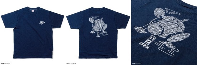 STRICT-G EDWIN『機動戦士ガンダム』インディゴTシャツ