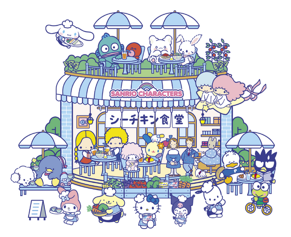 シーチキン×サンリオキャラクターズ