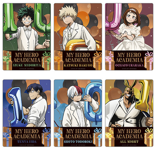 特典：アニバーサリーカード（全6種）