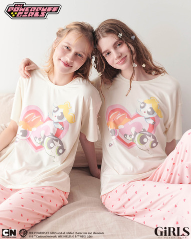 パワーパフ ガールズ プリントパジャマ