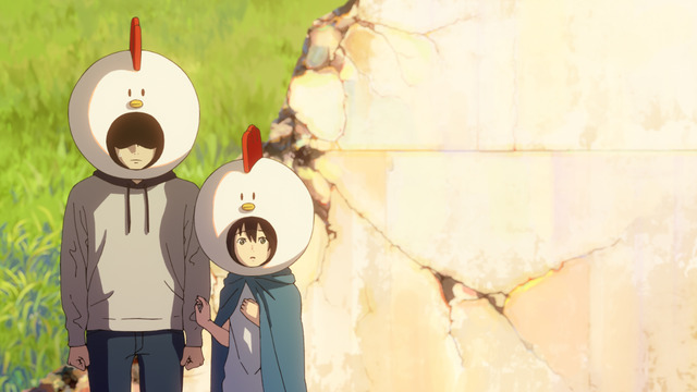 「庭には二羽ニワトリがいた。」