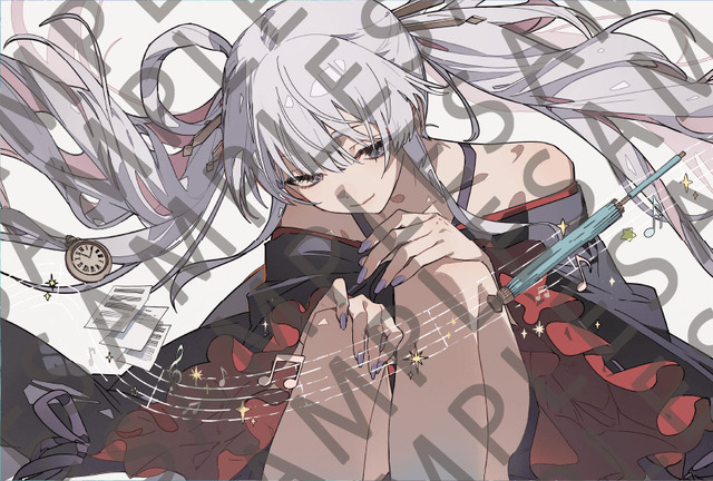 「歌ってみた」イラストポストカード「トリノコシティ」