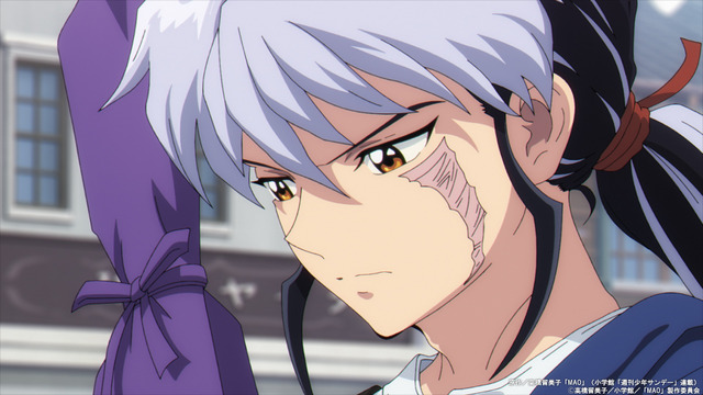 春アニメ『MAO』第2話「蜘蛛女」先行カット