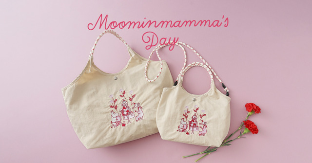 リッチな刺繍のトートバッグ  RMPK-01／リッチな刺繍の2WAYバッグ RMPK-02