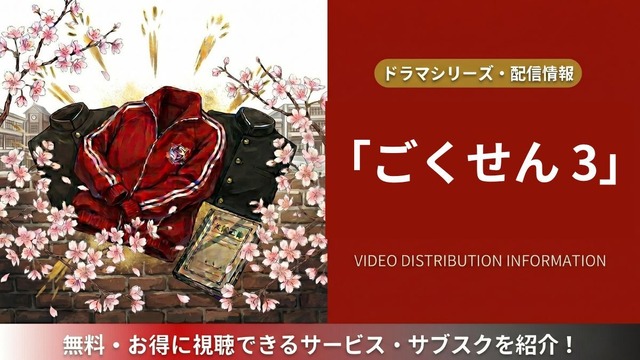ごくせん 3 配信