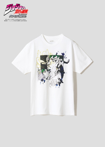 『ジョジョの奇妙な冒険』×グラニフ　「岸辺露伴｜Tシャツ」