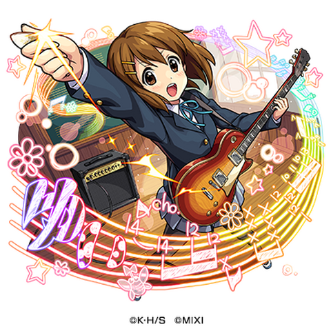 火属性　★6リードギター＆ボーカル 平沢 唯（獣神化）CV：豊崎愛生