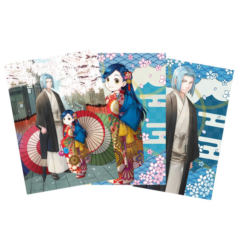 本好きの下剋上　クリアファイルセット（京都イラスト）1,485円(税込)