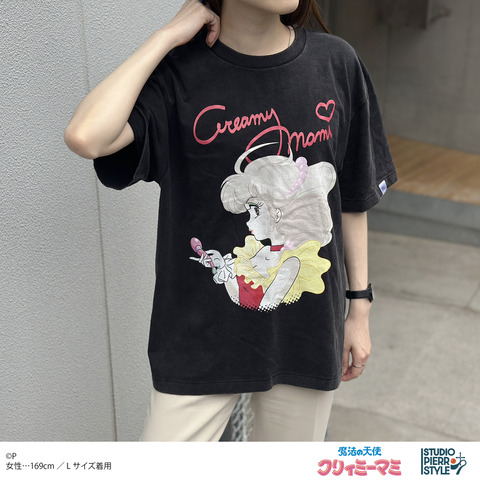 『魔法の天使クリィミーマミ』ヴィンテージ風Tシャツ