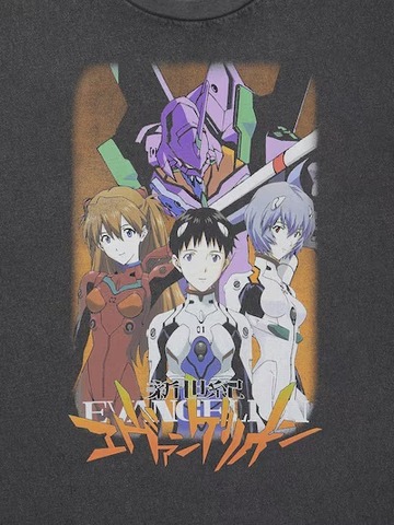 ウォッシュドグラフィックT EVANGELION（4種）