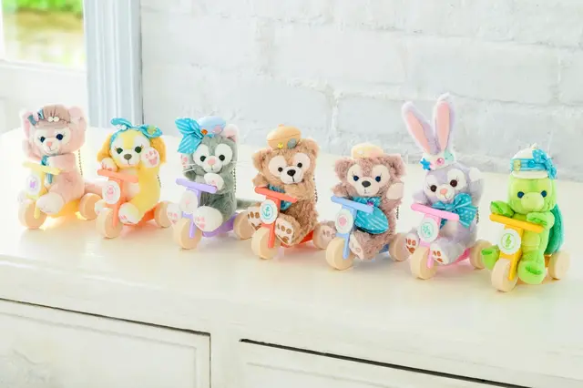 ディズニー「「ダッフィー＆フレンズのファインド・ユア・ビューティフル・ブルー！」第2弾グッズ　ぬいぐるみチャーム（全7種）