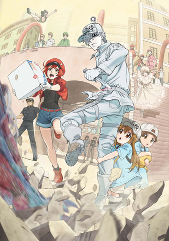 『はたらく細胞』第2キービジュアル (C)清水茜/講談社・アニプレックス・davidproduction