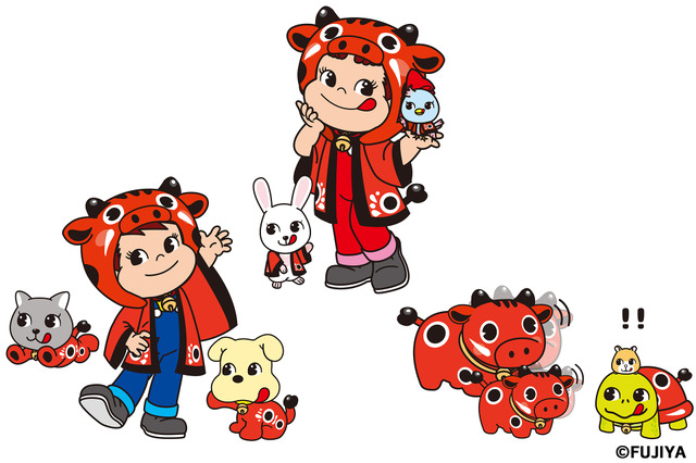 ペコちゃんと「あかべぇ」