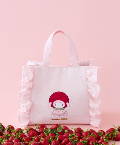 サンリオ「マイスウィートピアノ」×Maison de FLEUR　コラボグッズ「マイスウィートピアノ フリルSバッグ」