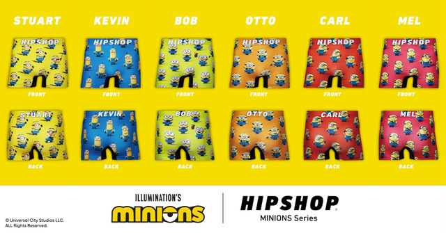 HIPSHOP「MINIONS Series」（BOXER DESIGN）