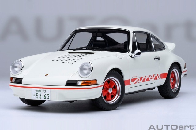 「AUTOart 1/18スケール ポルシェ 911 カレラ 2.7 RS (サーキットの狼／早瀬 佐近)」