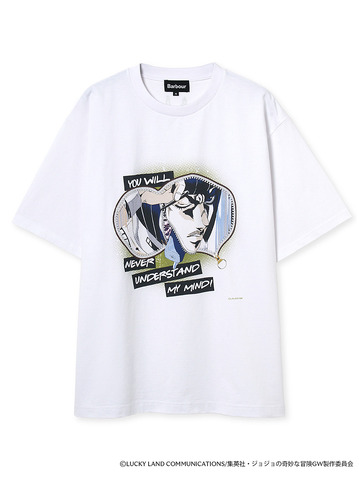 アニメ「ジョジョの奇妙な冒険 黄金の風」×バブアーコラボTシャツ