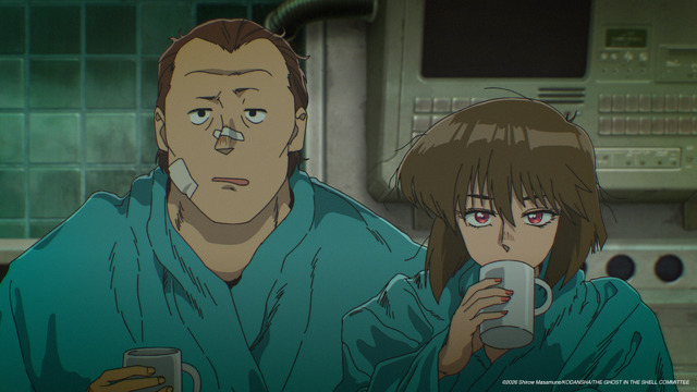 夏アニメ『攻殻機動隊 THE GHOST IN THE SHELL』第06話「DUMB BARTER」場面カット