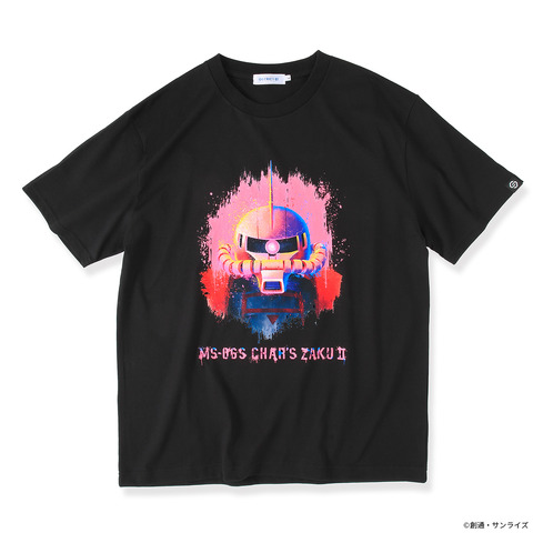 「STRICT-G GRAFFITI『機動戦士ガンダム』Tシャツ」シャア専用ザクII