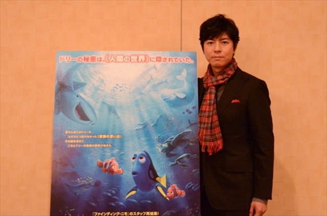 映画「ファインディング・ドリー」タコのハンク役 上川隆也 インタビュー ピクサー作品への出演オファーは晴天の霹靂
