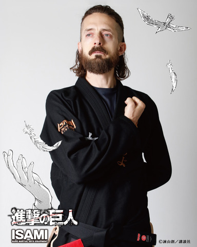進撃の巨人柔術着-名も無き兵士-
