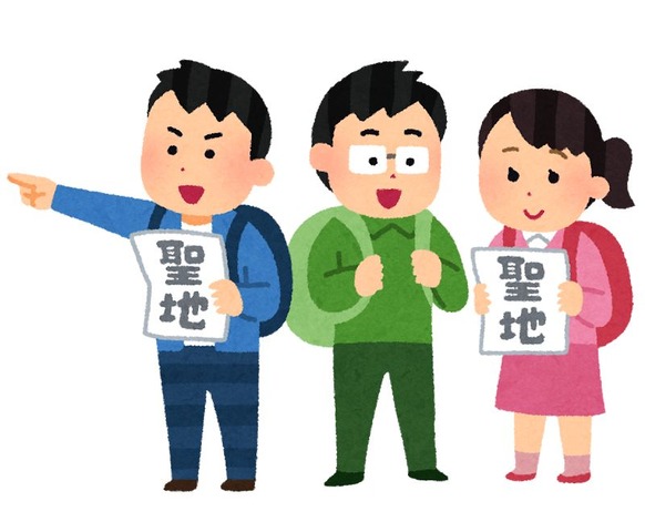 「“聖地巡礼”したいアニメは？」