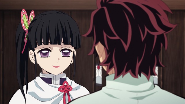 TVアニメ『鬼滅の刃』第25話「継子・栗花落カナヲ」先行カット（C）吾峠呼世晴／集英社・アニプレックス・ufotable