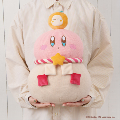 星のカービィ　おもちあみあみクッション