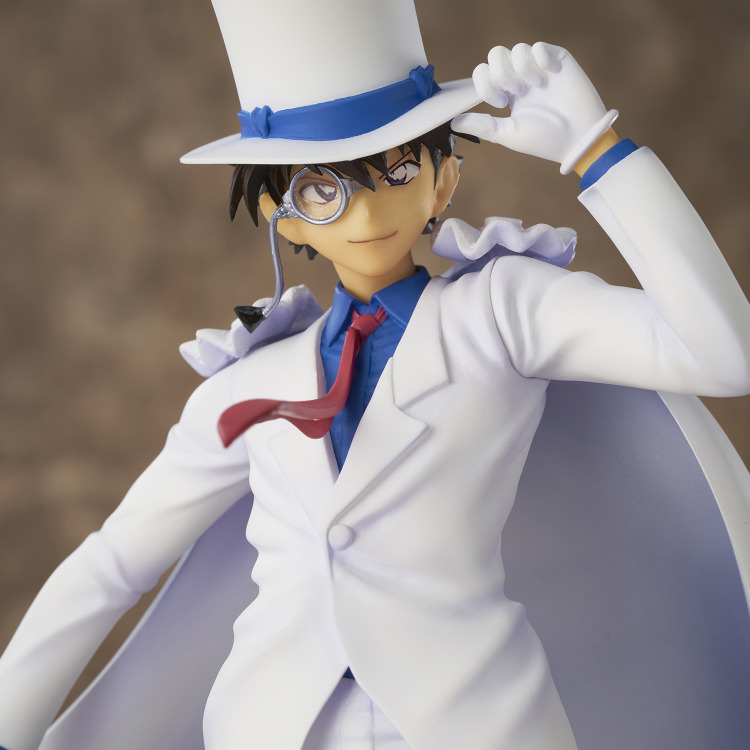 名探偵コナン 月下の奇術師 怪盗キッド が凛々しく立体化 シワ感 影の入れ方にこだわり アニメ アニメ