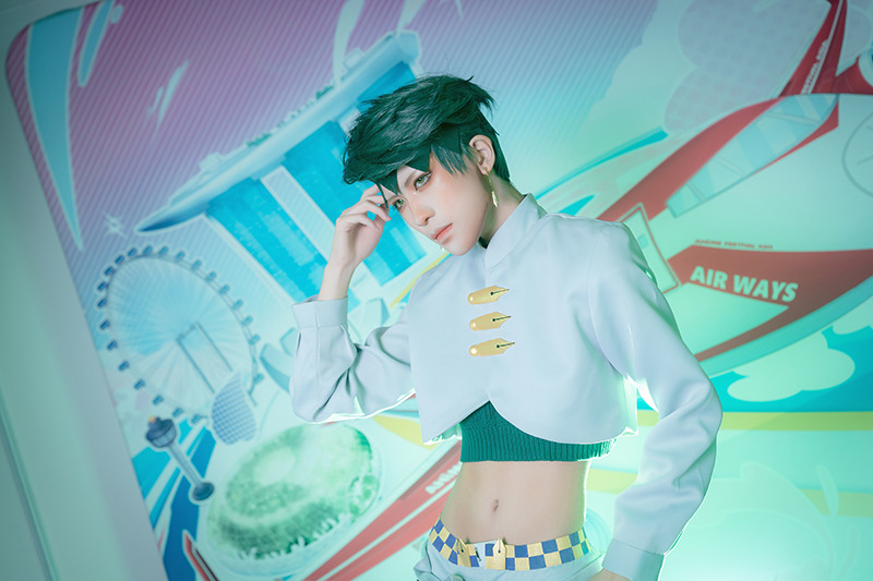 コスプレ ジョジョ 岸辺露伴が参上 マレーシアの男装レイヤー 八犬が超イケメン 写真21枚 アニメ アニメ